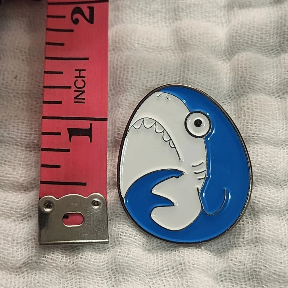 3 for $15/ 5 for $20 Pin- Funny Shark